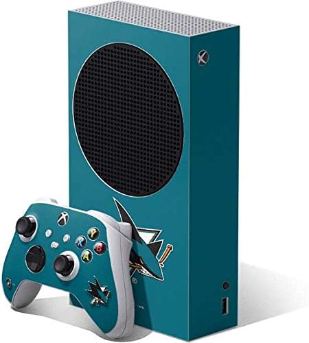 Skinit Decal Gaming Skin Compatible with Xbox Series S Bundle - Officially Licensed NHL San Jose Sharks Camo Design