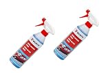 2 x Würth Enteiserspray blau (4038898772293) 500ml Scheibenenteiser Spray