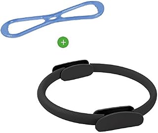KEVENZ Fitness Circles, with 1 Pilates Ring and 1 Exercise Bands
