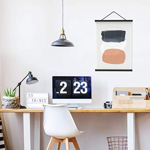 Postermate Magnetic Poster Hanger, Birchwood, Hang Canvas Print Artwork Wall, Magnetic Poster Frame For Posters, Prints, Photos, Pictures, Maps, Scrolls, And Canvas Artwork 20X20 20X28 20X30 #TOP4