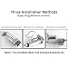 Justech DC 12V Actuador Lineal Motor 750N 100mm Para Auto RV Abridor...