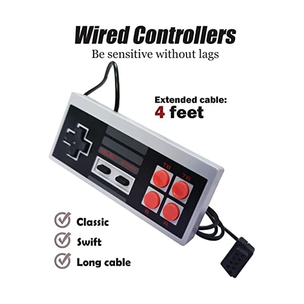 SFABF-Classic-Edition-Mini-Retro-Game-ConsoleAV-Output-Plug-Play-Classic-Mini-Video-Games-Built-in-620-Games-with-2-Classic-Controllers-Birthday-Gifts-Choice-for-ChildrenAdults SFABF-Classic-Edition-Mini-Retro-Game-ConsoleAV-Output-Plug-Play-Classic-Mini-Video-Games-Built-in-620-Games-with-2-Classic-Controllers-Birthday-Gifts-Choice-for-ChildrenAdults