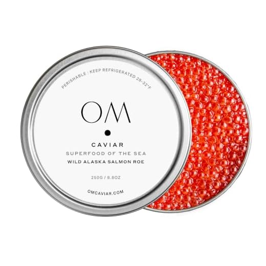 OM Caviar Wild Alaska Salmon Roe
