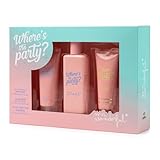 MR WONDERFUL - Where's the Party? Colonia 75ml + Crema Manos 75ml, Estuche de Regalo Mujer, Crema de Cuerpo Glow Edition 75 ml, Eau de Toilette Femenina, Aroma Dulce y Afrutado, Fragancia Duradera