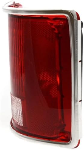 Miniatura 5 de Para Chevy Blazer 1978-1991 - Luz trasera para el lado del conductor y del pasajero  Par  Halógeno  wChrome  Reemplazo para GM2806901, GM2807901