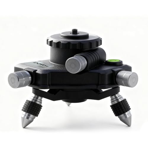 DOVOH ���[�U�[�n�o����p �����U��A�_�v�^�[ 360°��������]�� �O�r�ڑ��}�E���g 1/4" & 5/8" �I�X�l�W�Ή� �����x���x������ RP01