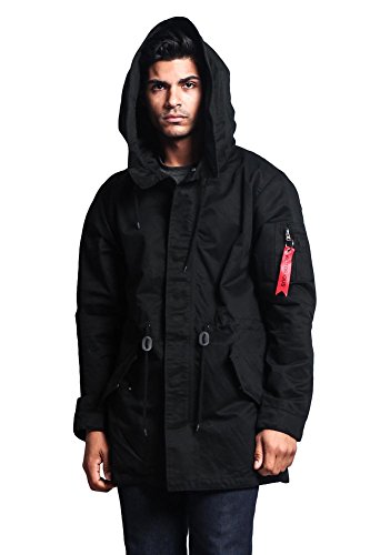 G-Style USA Men's MA-1 Bomber Style Anorak Jacket4