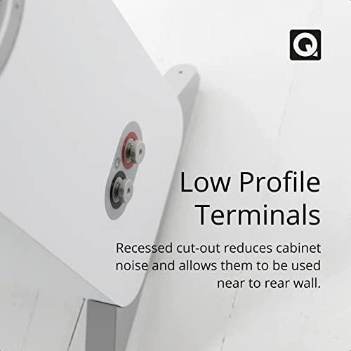 Q Acoustics 3050i Floorstanding Tower Speaker Carbon Black (Single Unit) – HiFi Home Stereo Audio Speakers, Dual 165mm Woofers & 22mm Tweeter, P2P Bracing, HPE Resonance Control (Order 2 for Pair) by Q Acoustics - Image 5