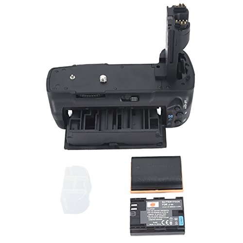 DSTE® Pro BG E6   Empuñadura Vertical de batería + 2 LP E6 para cámara Digital Canon EOS 5D Mark II 5D2 SLR