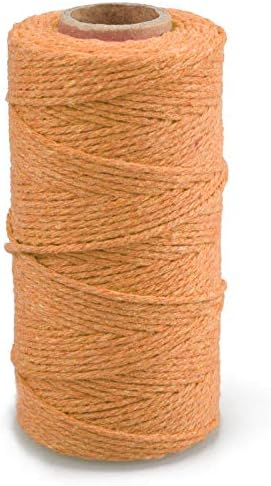 jijAcraft 4MM Cotton Macrame Rope Cord,100M Beige Cotton Craft Rope String for Wall Hanging Plant Hanger Knitting