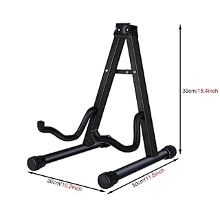 ANSonBoy Support Guitare Support de Guitare Pliant à Cadre en A, Organisateur de Rack de Guitares Portable Léger et… - Les Beatles, Paul McCartney, John Lennon, RIngo Starr, George Harrison ANSonBoy Support Guitare Support de Guitare Pliant à Cadre en A, Organisateur de Rack de Guitares Portable Léger et… – Image 3