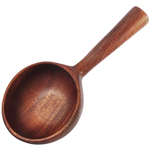 STOBAZA Wooden Water Ladle with Ergonomic Handle Capacity Water Scoop for Kitchen Garden Salon and Sauna Use Easy to Clean and Household Kitchen Utensil