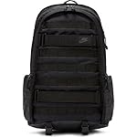 Nike Mochila esportiva RPM, preto/preto
