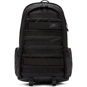 Nike Mochila esportiva RPM, preto/preto