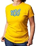 lesly loft story IMPORTANTE: La tabla de medidas de Amazon no es correcta, mira en las fotografias las medidas y compara con una camiseta que te quede bien para no generar costes adicionales.