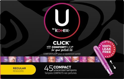 U by Kotex Click Compact Tampons - Image 3
