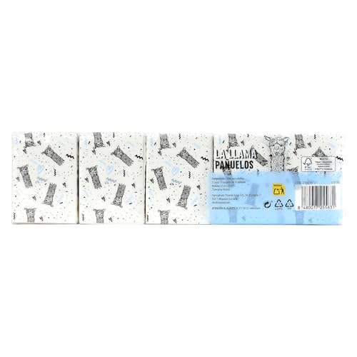 Miniatura 2 de Dia La Llama Pañuelos Pocket Blancos Paquete 10 Uds