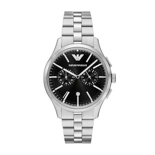 Emporio Men's Chronograph Stainless Steel Watch (Model: AR11691)