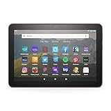 Amazon Fire HD 8 tablet, 8' HD display, 64 GB, (2020 release), designed for portable entertainment, Plum