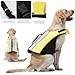 RUYICZB Dog Life Vest for Swimming, Dog Life Jacket Adjustable Ripstop High Flotation Dog Life Vests with Rescue Handle Pet Safety Flotation Vest for Swimming Boating Pool Beach,M
