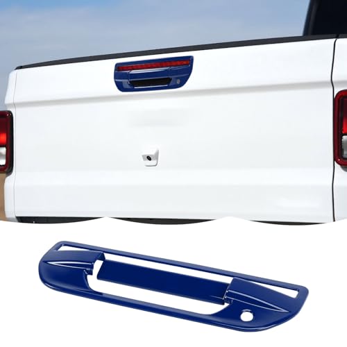 RT-TCZ Tailgate Handle Cover Rear Door Handle Cover Trim Decoration Exterior Accessories for Jeep Gladiator JT 2018-2024 (Blue) by RT-TCZ - Used condition - US$10.93