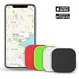Kimfly Key Finder Item Finder Smart Tracker, Phone Finder, Bluetooth Tracker with Replaceable Battery- 4Pack