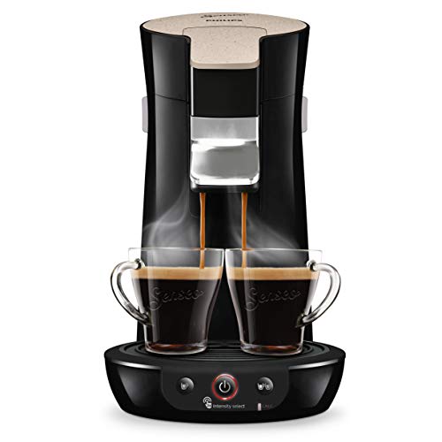 Foto von Philips Senseo Viva Cafe Eco HD6562/32 Kaffeepadmaschine - Limited Edition mit 80 Pads gratis, schwarz