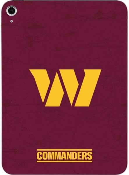 Skinit Decal Tablet Skin Compatible with iPad 11th Gen (2025) - Officially Licensed NFL Washington Commanders Distressed Design