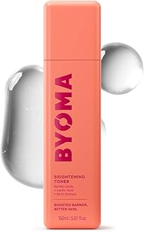 Brightening Toner - Gently Exfoliating & Hydrating Facial Treatment with Lipids & Lactic Acid - Alcohol-Free for Barrier Repair - 5.07 Fl. Oz