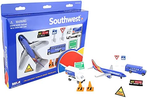 Daron Southwest Airlines Airport Playset , Blue