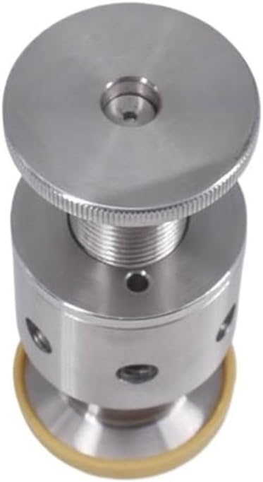 1.5" Tri Clamp 0.5-5 Bar Adjustable Pressure Relief Safety Valve Sanitary SUS 304 Stainless Steel Beer Brewing