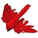 Package of 12 Bright Red Flying Artificial Cardinal Birds with Clips for Christmas Tree Ornaments