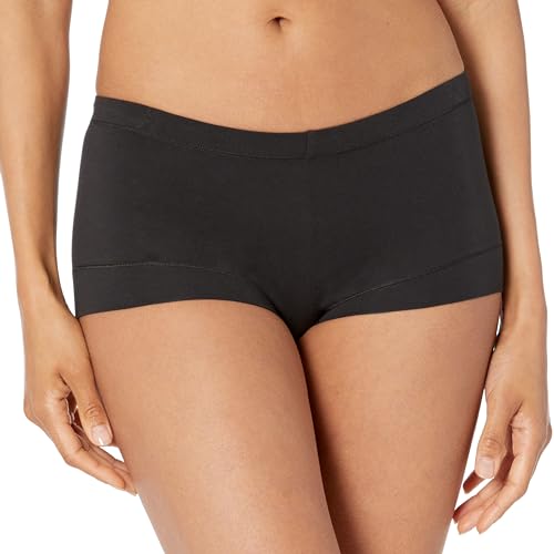 Maidenform Damska bielizna chłopięca, rozciągliwe bawełniane szorty dla kobiet, różne, 3-pak, XXL