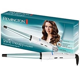 Remington Fer à Boucler Conique Céramique, Soin Anti-Frizz
