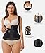 Nebility Waist Trainer for Women Corset Shapewear Tummy Control Body Shaper Vest Waist Cincher Shapewear Black