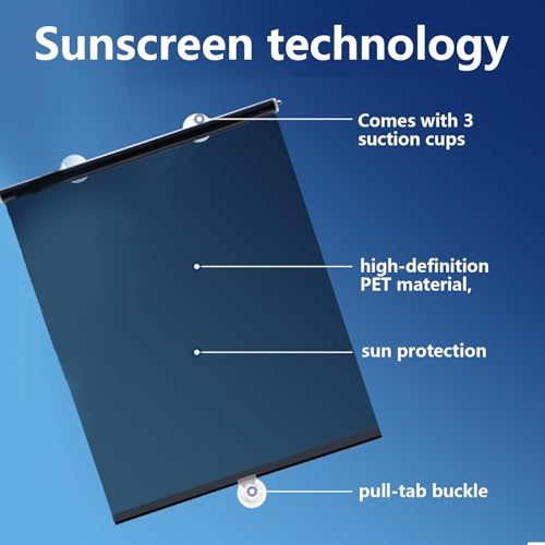Pare-anti-UV pour camion rétractable et transparent