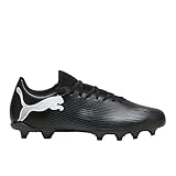 Puma, Men's, Future 7 Play Firm, Artificial Ground Soccer Cleat, Puma Black-Puma White, 12.5