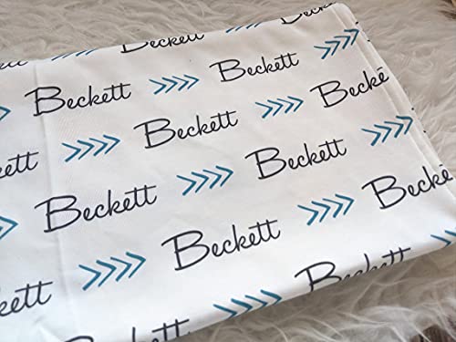 OMGSHIRTS Personalized, Customized Baby Kids Blanket with Name, Customized Baby Blankets for Girls and Boys with Name, Customized Baby Blankets, Customized Gifts for Newborn Boy, New Boys