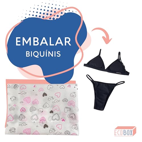 Papel De Seda Premium Decorado Coração 30x70cm 100 Folhas Cor: Preto e Rosa