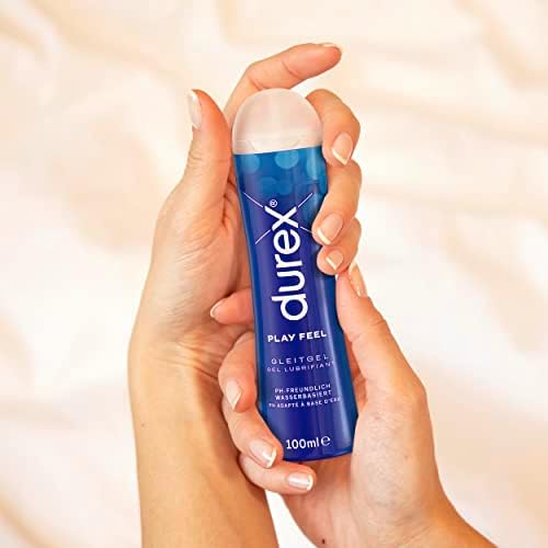 Durex Play Feel lubrykant na bazie wody, delikatny, przyjazny dla pH i nadaje się do prezerwatyw zmywalny, nie natłuszcza i nie pozostawia plam 100 ml