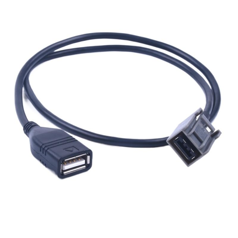 Car USB AUX Cable Wire Adapter Audio Media Music Interface For Mitsubishi Outlander ASX 2009 onwards Auto AUX