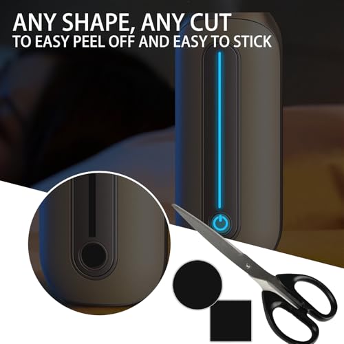 Image of Light Blocking Tape, 1.2 in x 164 Ft Blackout Stickers for Electronics, Dimming Covers for Window, Routers, Block 100% of LED Lights - Silver