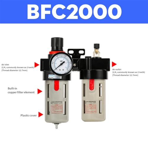 Filtre à air pneumatique BFC-3000 pour stabiliser la pression d'atelier