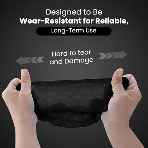 Image of Disposable Shoe Covers | Non-Woven Breathable Anti-Slip Foot Covers with Elastic | Not Waterproof | Indoor Hygiene for Hospital, Clinic, Home Cleaning & Visitors Use | Free Size