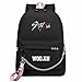 Kpop-StrayKids, zaino casual per bambini, ideale per sostenere i fan della musica, come regalo universitario, borsa per computer portatile
