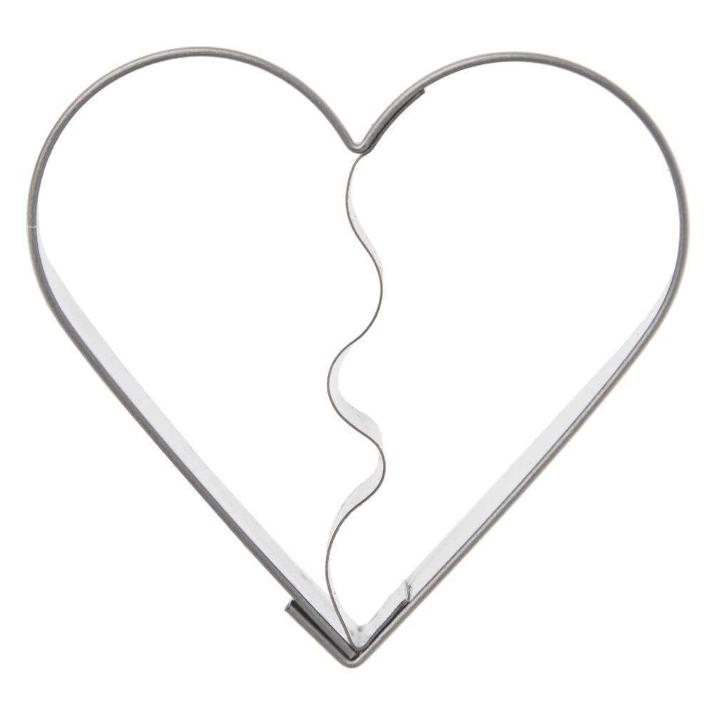 Stampino Per Biscotti A Cuore In Acciaio Inox (6 Cm): Dolcezza E Precisione Per I Tuoi Biscotti Fatti In Casa! - 5