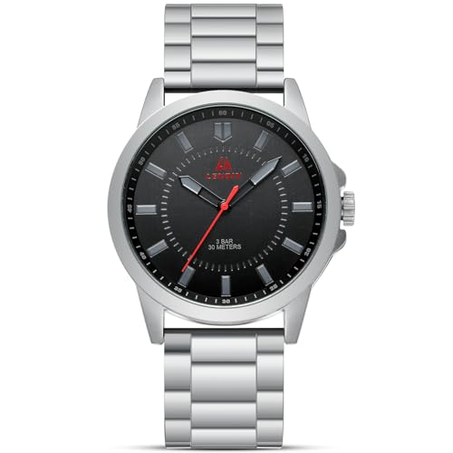 LN LENQIN Uhren Herren Edelstahl Herren Uhr 30m wasserdichte Armbanduhr Analoge Quarz Uhr Mode Freizeit Uhren für Männer LN LENQIN Uhren Herren Edelstahl Herren Uhr 30m wasserdichte Armbanduhr Analoge Quarz Uhr Mode Freizeit Uhren für Männer