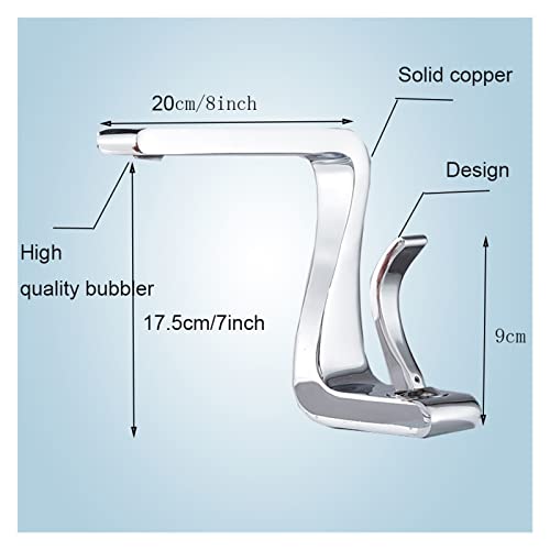 Creative Design Chrome-Plated Basin Faucet Table Basin Faucet Hot And Cold Bathroom Faucet (Color : Brushed Nickle) #TOP2