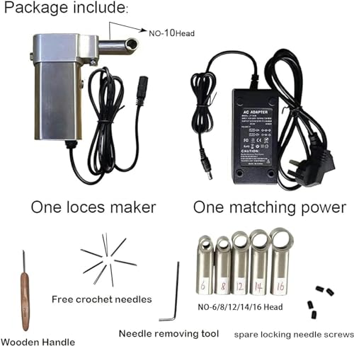 Machine à dreadlocks électrique sur la tête pour confectionner des extensions - 7