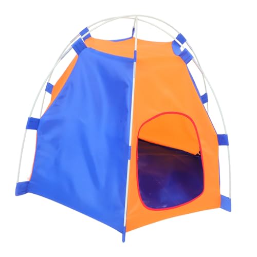 LIOOBO ペット テント 猫 ハウス ハウス ペット エンクロージャー 防水 猫 テント 犬 ケージ 小型犬用 犬用 金属 コネクタ